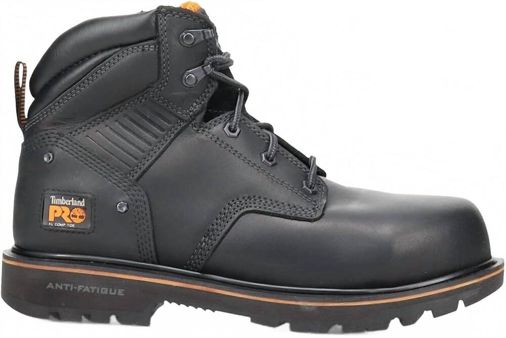 NEW TIMBERLAND men's ballast composite toe work boot in black